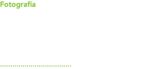 Fotografía Realizamos registro fotográfico de eventos, sesiones de modelaje, catálogo de productos, fotografía publicitaria (ver galería fotos publicitarias), etc. ...................................